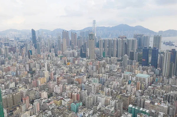 14 Sept 2019  Sham Shui Po District view from Garden Hill — Stock Photo, Image