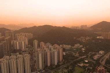 Hang Hau bölgesi, hong kong 21 Eylül 2019