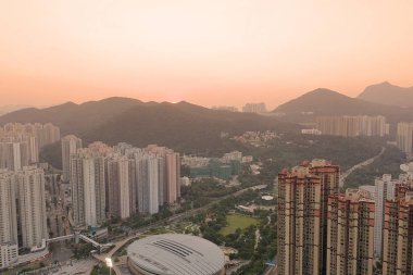 hong kong bir Hang Hau ilçe 21 Eylül 2019
