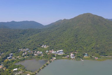 Tsam Chuk Wan üst görünümü , sai kung , hk