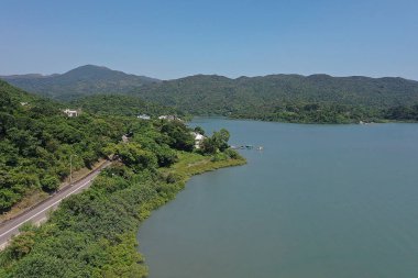 Wong Keng Tei üst görünümü , sai kung , hk
