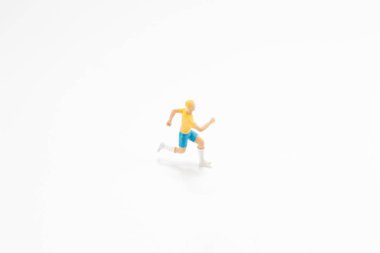 Bir mini futbol takımı futbol oyuncuları.