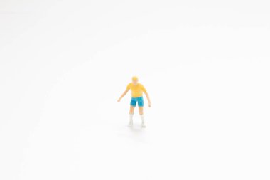 Bir mini futbol takımı futbol oyuncuları.