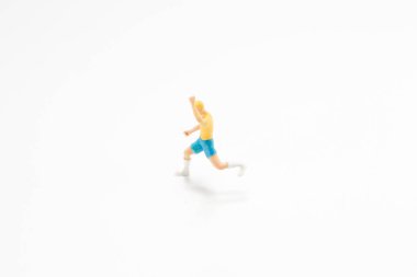 Bir mini futbol takımı futbol oyuncuları.