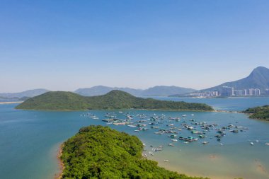 Ma Shi Chau Doğa Trail özel bir alan kaya formatı korumak