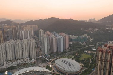 hong kong bir Hang Hau ilçe 21 Eylül 2019