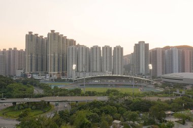  21 Eylül 2019 Hang Hau bölgesinde, hong kong