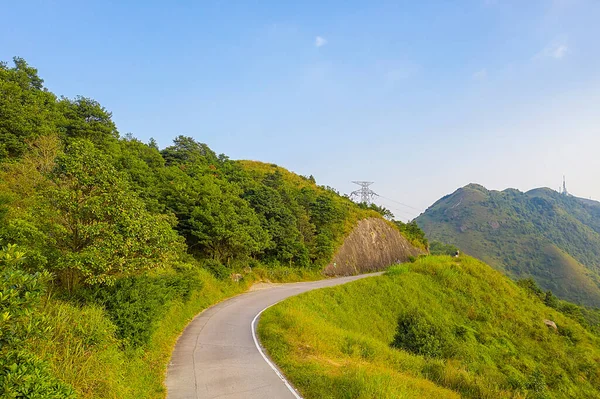 Uma estrada Jat Incline em Kowloon pico, Hong kong — Fotografia de Stock