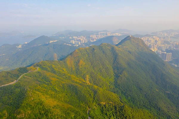 La Montaña de Kowloon Peak, hong kong — Foto de Stock