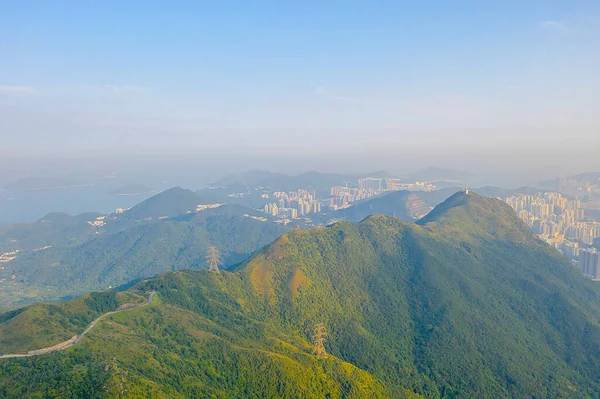 A Kowloon-hegy csúcsa, Hong Kong Kong — Stock Fotó