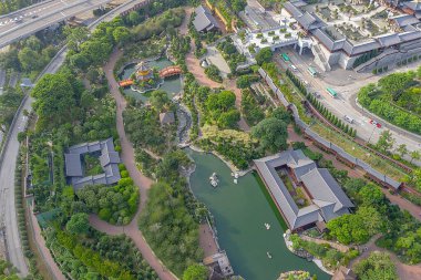 7 Ekim 2019, Hong Kong 'daki Nan Lian Garden.