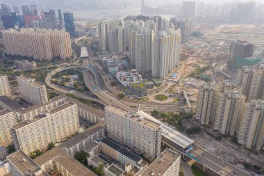 7 Ekim 2019 Kwoloon 'dan Hong Kong Choi Hung 