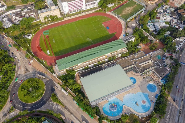 7 октября 2019 Hammer Hill Road Sports Ground Ngau Chi Wan , — стоковое фото