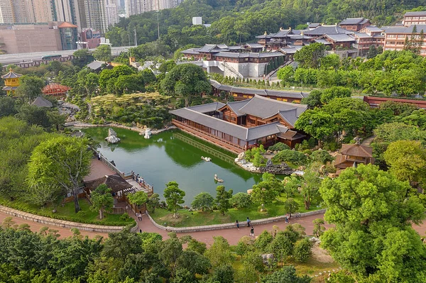 7 okt 2019, de tuin van Nan Lian Garden, Hong Kong — Stockfoto