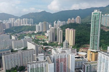 7 Ekim 2019, Doğu Ping Shek 'in metropolü.