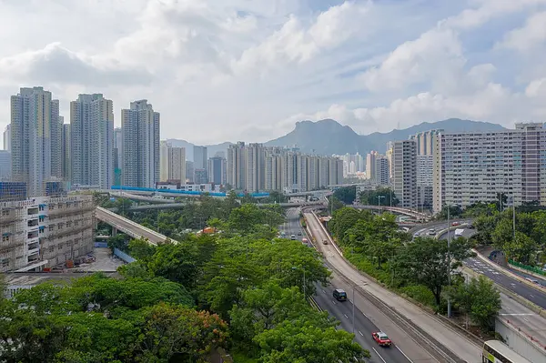 索毛坪的住房。香港 29 九月 2019 — 图库照片