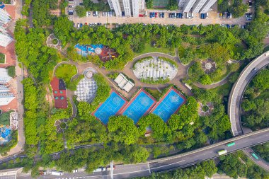 13 Ekim 2019 Sheung Ning oyun parkı.