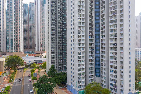 13 Oct 2019 ,The Hang Hau district in Tseung Kwan O, Hong Kong — Stock Photo, Image