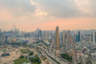 19 Ekim 2019, Prens Edward Yolu Batı, Kowloon Şehri Bölgesi