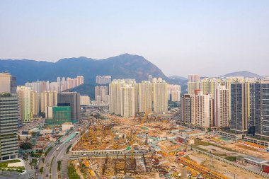 19 Ekim 2019, Hong Kong Eski Havaalanı 'nda Kentsel Gelişim