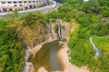 12 Ekim 2019 Wah Fu Estate 'deki Şelale Koyu.,