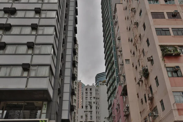 Het Tong Lau Oude Huis Hong Kong Mei 2020 — Stockfoto