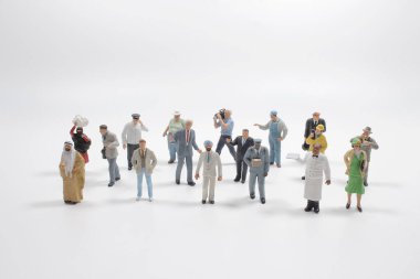 Endüstriyel Sınıflandırma 'nın çalışan figürünün eğlencesi 