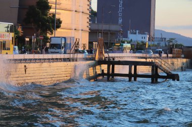  New Praya kıyıları, Kennedy Town 12 Haziran 2020 