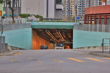 Kai San Yolu tünel çıkışı, San po kong 13 Haziran 2020