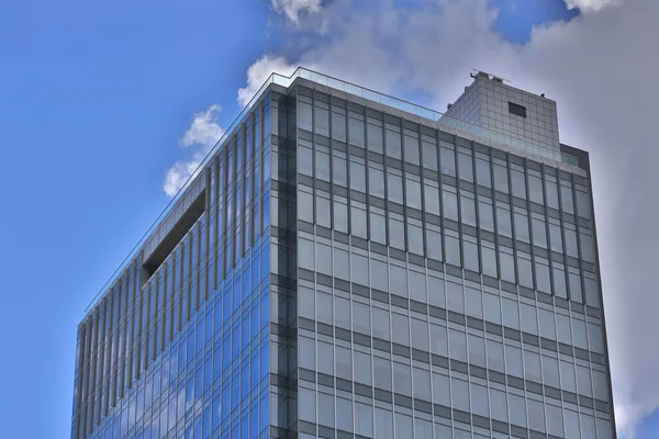 Edificio Oficinas Ventana San Kong Zona Comercio Junio 2020 — Foto de Stock