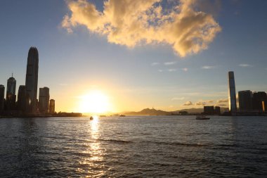 Skyline of kowloon Hong Kong Liman Kapısı 11 Haziran 2020 