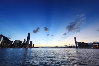 Skyline of kowloon Hong Kong Liman Kapısı 11 Haziran 2020 