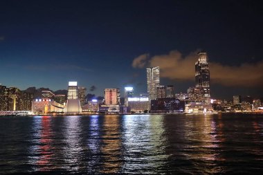  Hong Kong yüksek binasının manzarası 11 Haziran 2020 