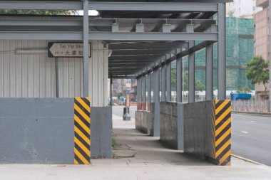 8 Nisan 2007, Kwun Tong bölgesi, Hong Kong şehri manzaralı.