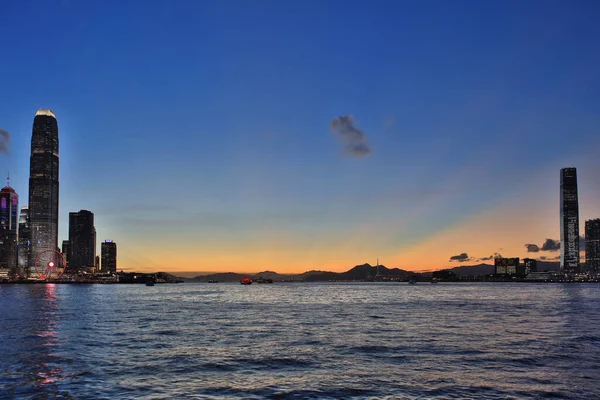June 2020 Wan Chai Waterfront Promenade Ani Com Park Harbour — 스톡 사진