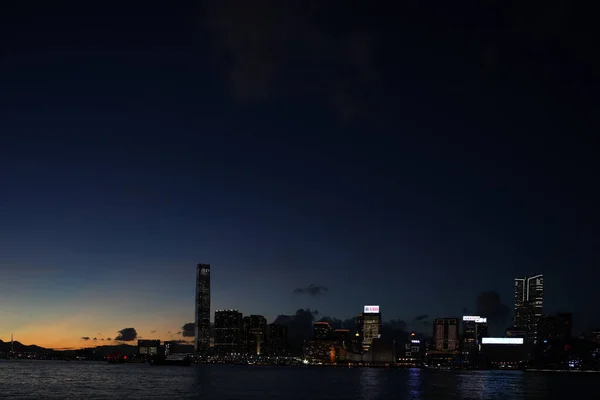 Juni 2020 Wan Chai Waterfront Promenade Nära Ani Com Park — Stockfoto