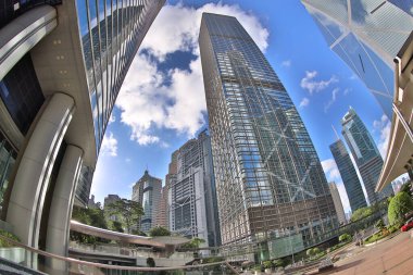 Amirallikteki ofis binası ve otel, Hong Kong 'daki CBD 20 Haziran 2020