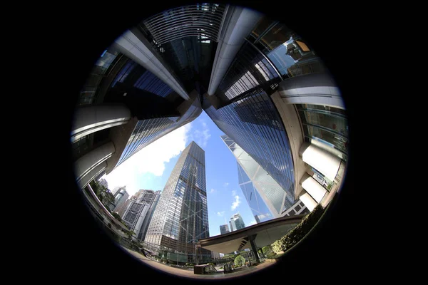 Edifício Escritórios Hotel Almirantado Cbd Hong Kong Junho 2020 — Fotografia de Stock