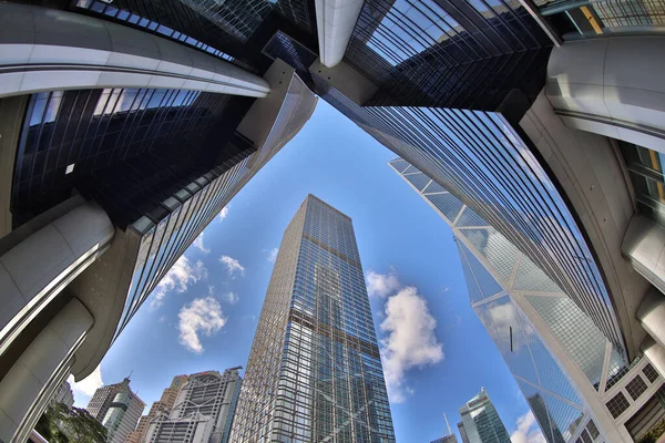 Edificio Oficinas Hotel Admiralty Cbd Hong Kong Junio 2020 — Foto de Stock