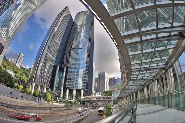 Cbd Hong Kong Bürogebäude Admiralty Juni 2020 — Stockfoto