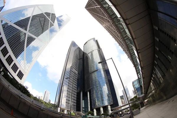 Cbd Hong Kong Edificio Oficinas Almirantazgo Junio 2020 —  Fotos de Stock