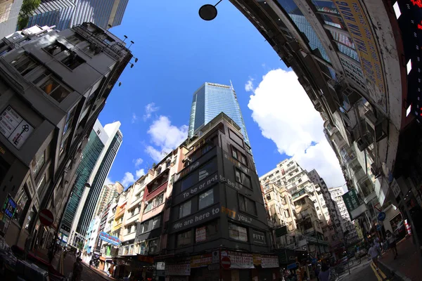 Juni 2020 Sehr Belebtes Einkaufsviertel Von Causeway Bay — Stockfoto