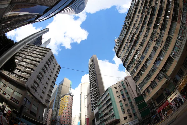 Immeuble Bureaux Wan Chai Juin 2020 — Photo