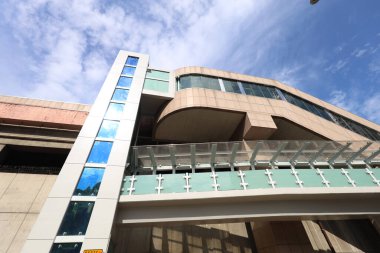 30 Nisan 2020 Mong Kok Doğu İstasyonu, Kowloon, Hong Kong.