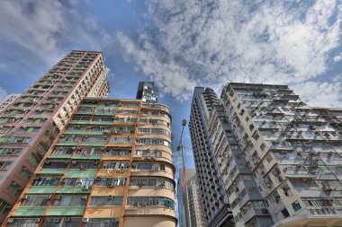 30 Nisan 2020 Mong kok Hong Kong Sokak Sahnesi