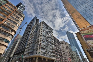 30 Nisan 2020 Mong kok Hong Kong Sokak Sahnesi