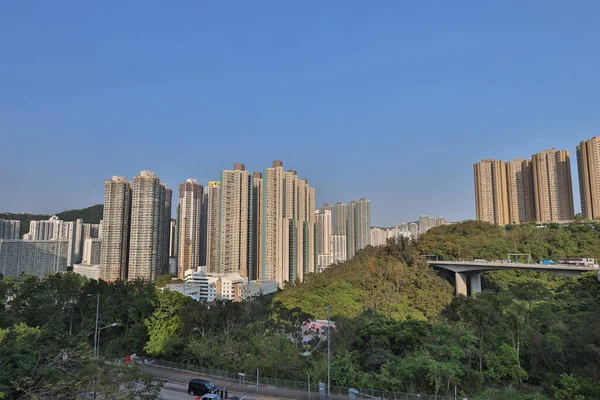 stock image the new twon of Tseung Kwan O Town  2 May 2020