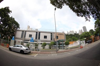 Causeway Bay Hong Kong 'daki Caroline Hill Yolu 25 Haziran 2020