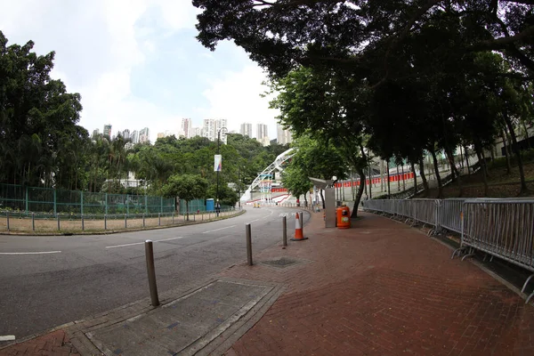 Caroline Hill Road Causeway Bay Hong Kong Junio 2020 — Foto de Stock