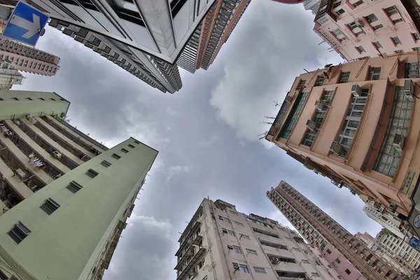 Juni 2020 Een Residentieel Gebouw Tai Hang Hong Kong — Stockfoto